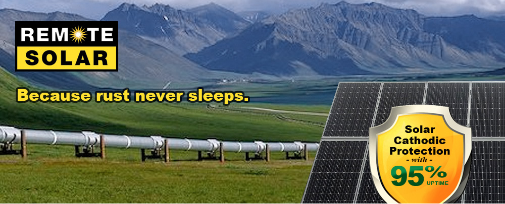 Solar Cathodic Protection with 95% uptime!